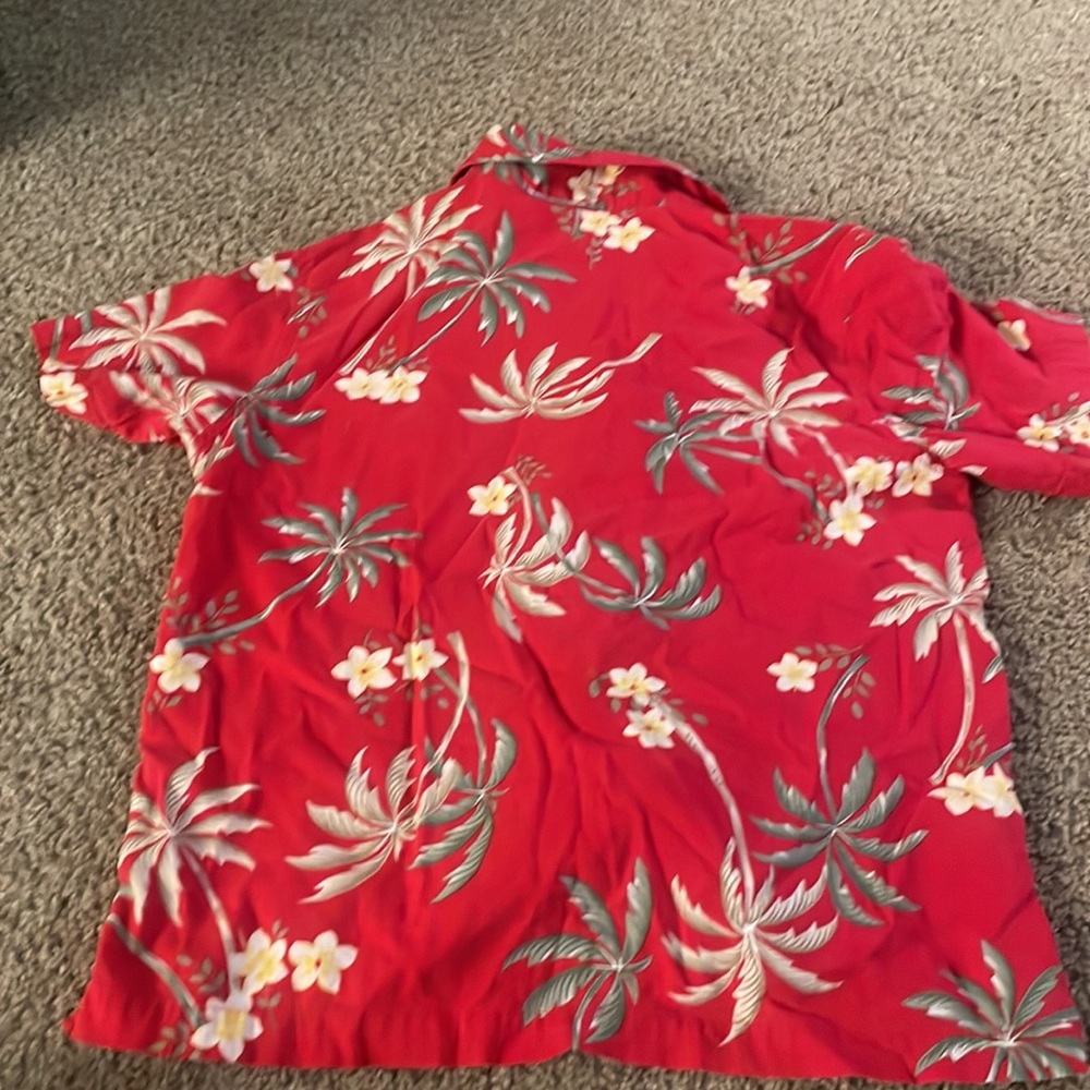 Vintage Hawaiian Button-Down T-Shirt - Picture 5 of 6